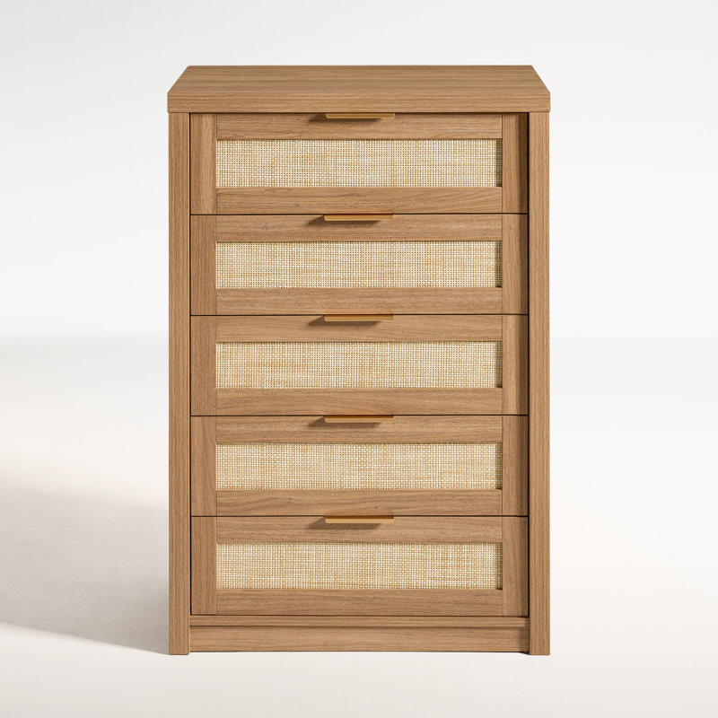 Dearbhaile 7 Drawer 74.9cm W Chest, Natural Oak
