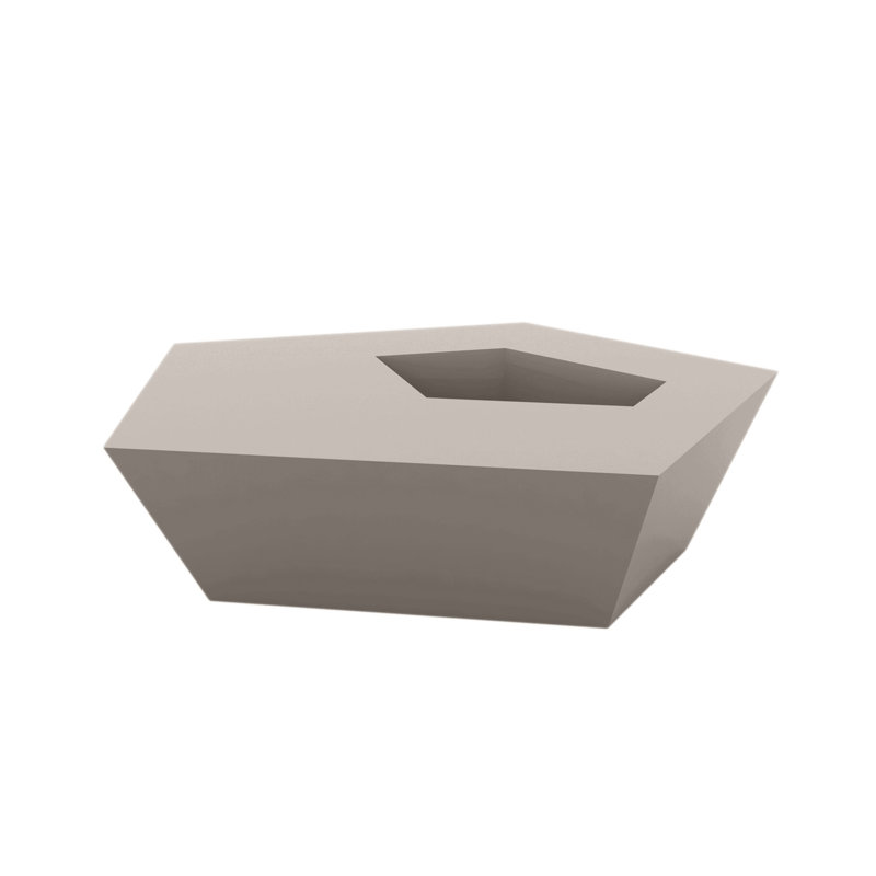 Table basse Faz, Taupe, l 27,5 po x L 43,25 po x H 12,5 po
