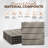 12'' L x 1'' W Composite Interlocking Deck Tile 2 colors (10 pcs)-91854686