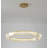 Sabbir Transitional LED Halo Crystal Chandelier -936259524