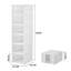 6 Pair Stackable Shoe Storage Cabinet