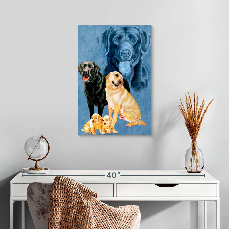 Brampton Labrador Retriever, H 24 po x l 16 po