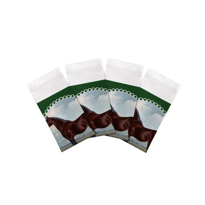 English Thoroughbred Cotton Sateen Dinner Napkins