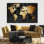 «Gold Map», reproduction sur toile-597232523