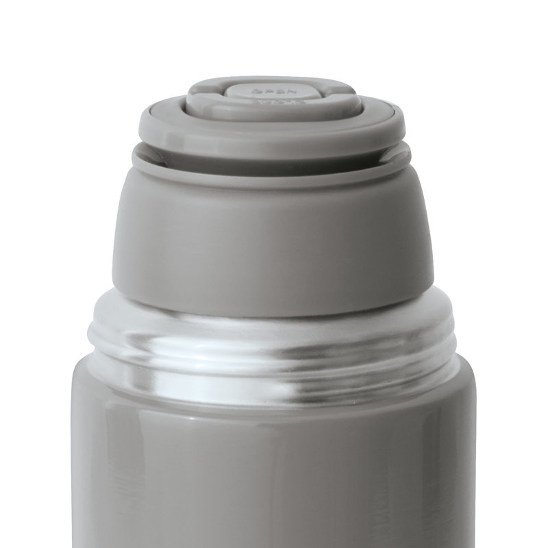 Fiole thermique en acier inoxydable 18/10 de 16,5 oz BergHOFF Leo, gris