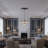 Adjustable Height Modern 5-Light Cluster Pendant