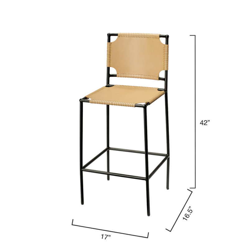 Asher Bar/Counter Stool, Counter Stool (24" Seat Height), Dove Gray