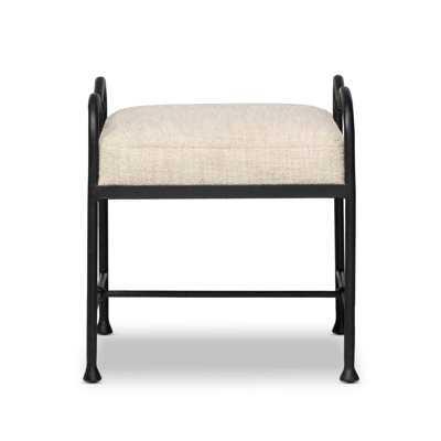 Tabouret d'appoint Maron Leona - crème Yuma