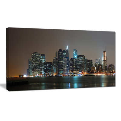 " Evening New York Panorama "