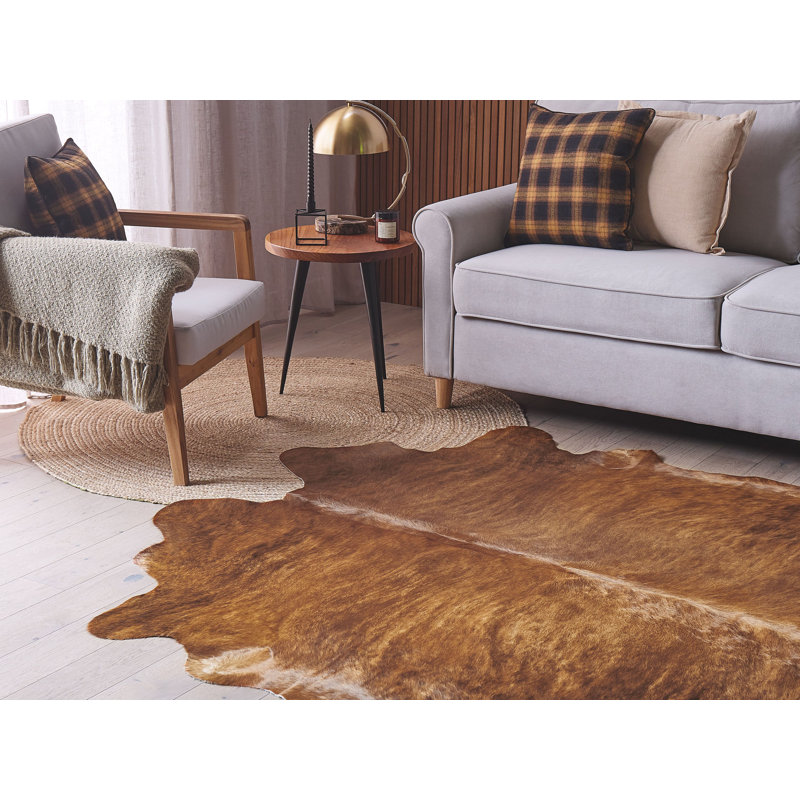 Soti Animal Print Cowhide Area Rug, Novelty 210 x 220cm