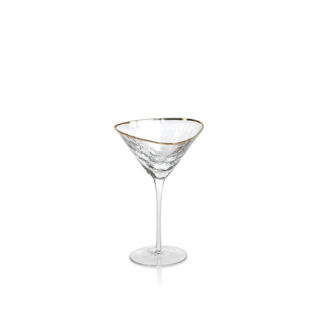 Basildon Triangular Martini Glass (Set of 4) Mercer41 