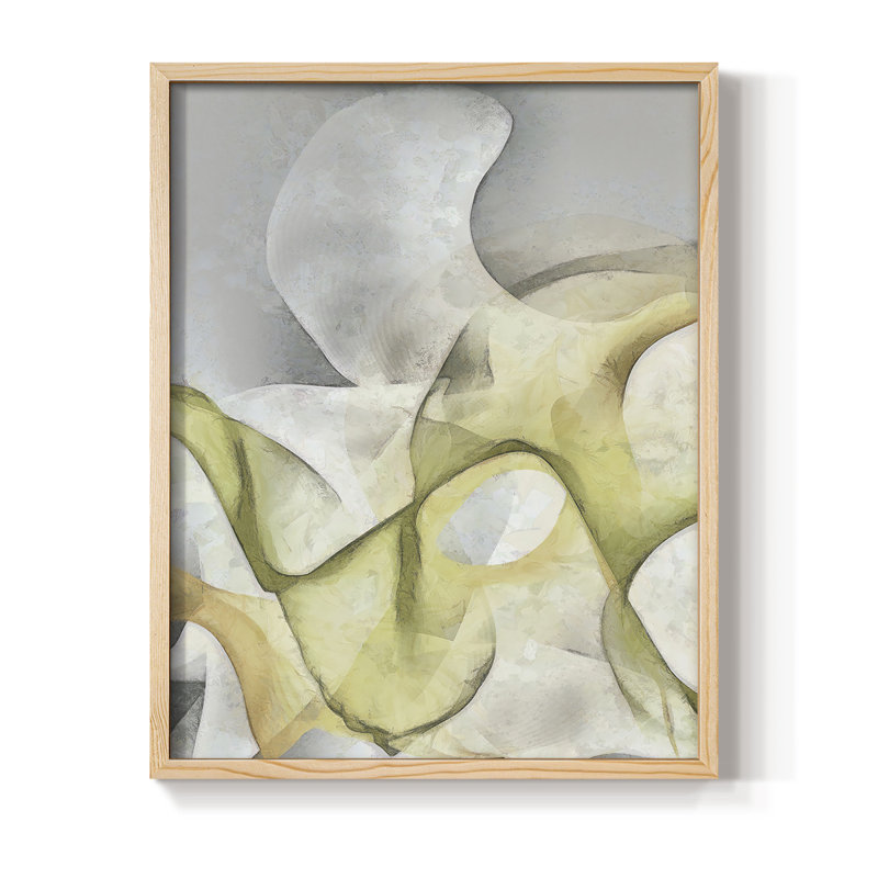 Excitation I, reproduction encadrée - bois massif, H 11 po x l 9 po