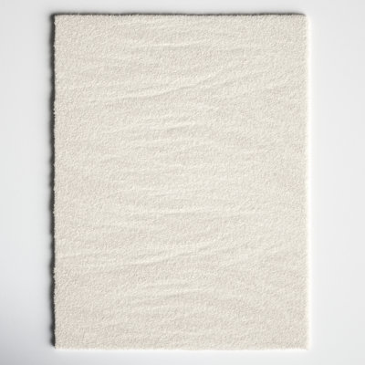Zia Handmade Flatweave Wool/Viscose Cream Area Rug