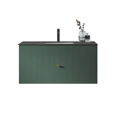 Jamell 42 Wall Mount Modern Bathroom Vanity