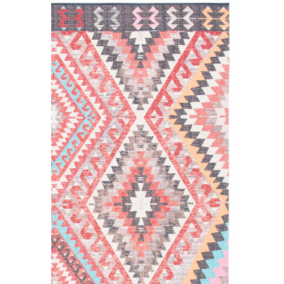 Gilbrae Hand Woven Southwestern Indoor/Outdoor Rug