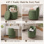 Tabourets de coiffeuse pivotants rembourrés avec rangement dissimulé de 22 L-133661268