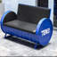 Ensemble de table et chaises de style industriel