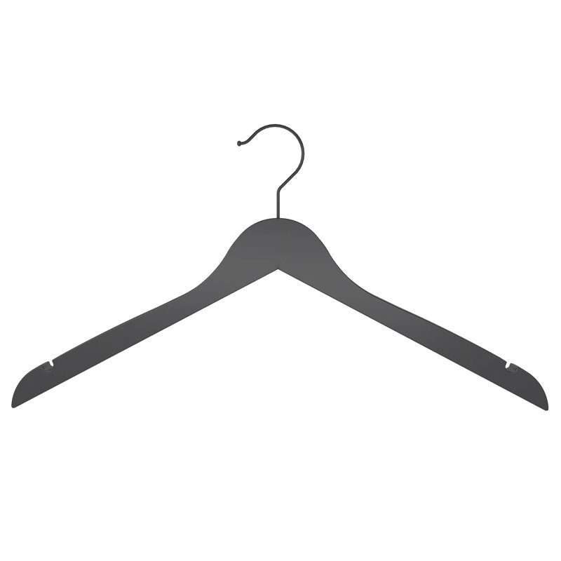 Blouse et cintres en bois Rebrilliant, Noir mat