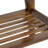 Solid Wood Entryway Shelf Storage Bench-755366457