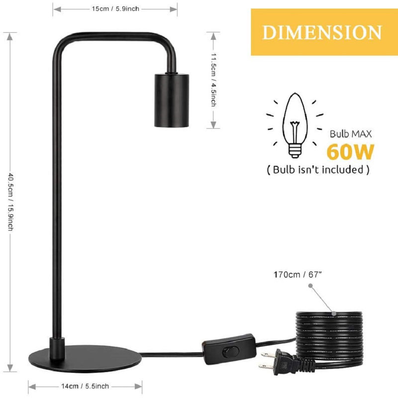 Weingartner Metal Desk Lamp