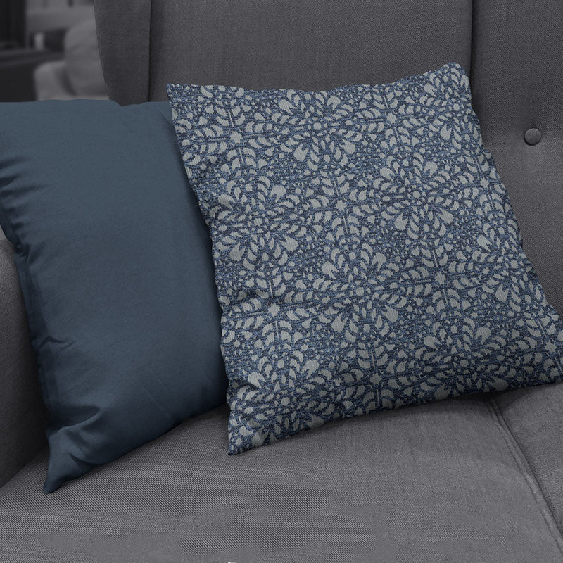 Tissu Abbeyshea Marcus Boucle par The Yard, Denim