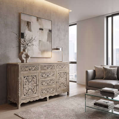 Harleen 66'' Solid Wood Sideboard