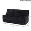 Canapé inclinable Lucie G00250A-RS, noir