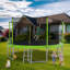 14 pi pour enfants avec filet de sécurité pour enclos extérieur pour grand trampoline-120886496
