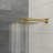 10 Inch Wall Mounted Shower - Gold Square Dual Head With Balance Valve And Nozzle System Handheld Option Feature For A Safe