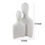 Figurine décorative Nito, 2 silhouettes de buste, corps en résine de 17 pouces-112748796