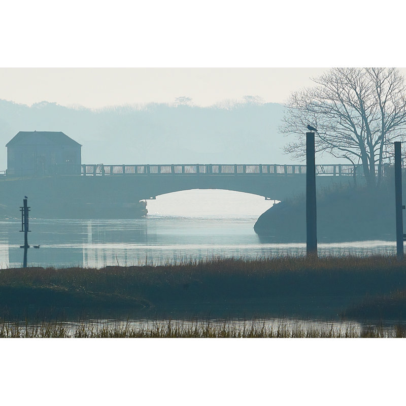 Scene on the Water IX by James McLoughlin - Photograph Print, 81cm H x 122cm W, Black Floater Framed