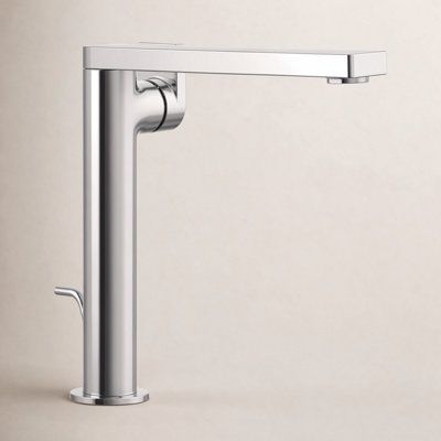 Composed Single-Hole Bathroom Faucet with Drain