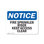 Fire Sprinkler Riser Keep Access Clear Plastic Sign 14" X 10"
