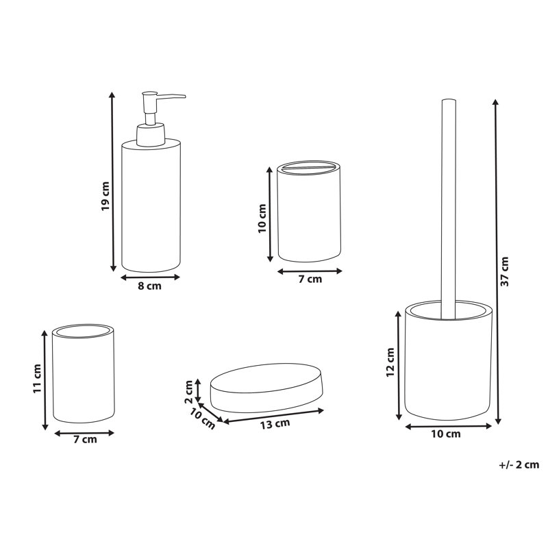 Bathroom Accessory Set