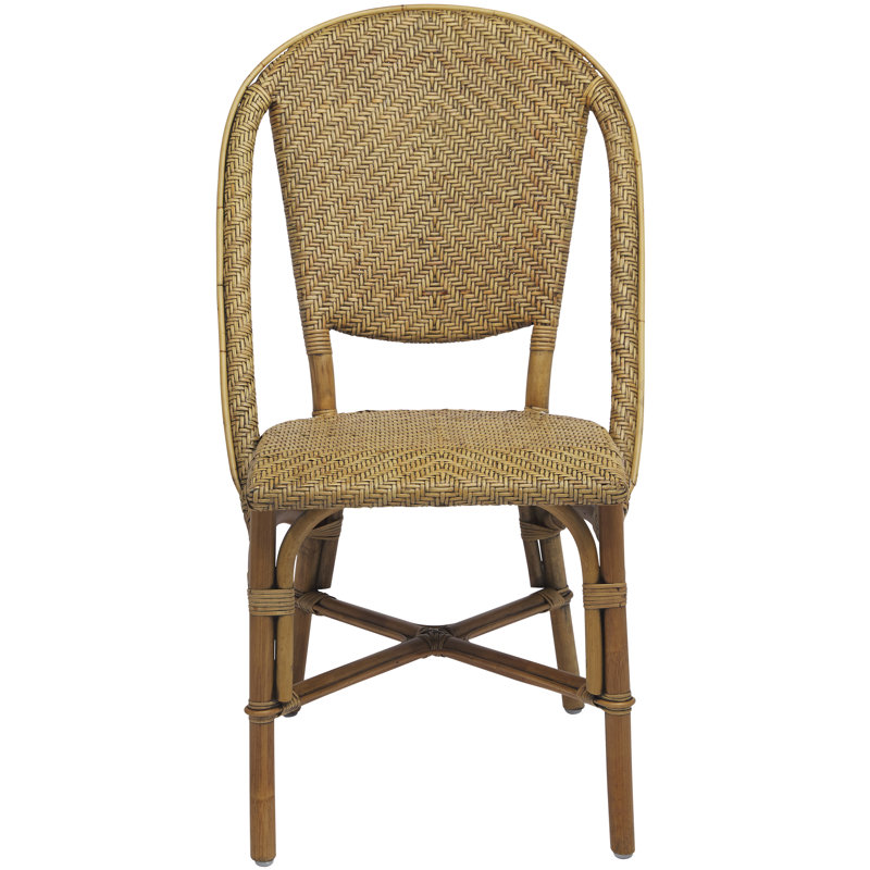 Alanis 17.7'' H Stacking Side Chair, Antique