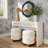 Patty White Rattan Console Desk-1480492961