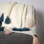  Jeté en tricot Big Tassel-50902263