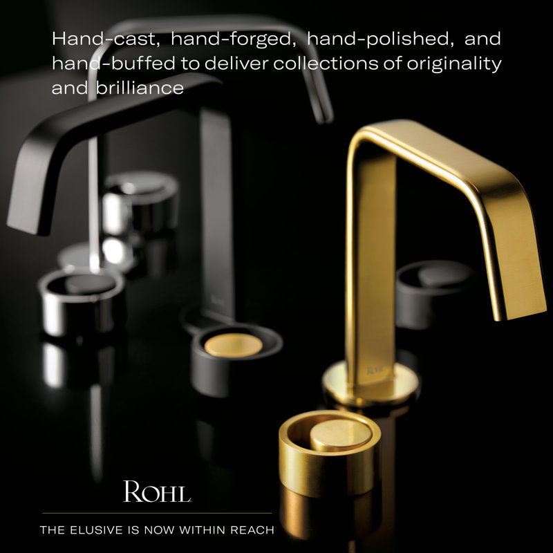 Eclissi™ Widespread Bathroom Faucet with Drain Assembly, Satin Nickel