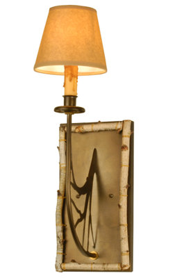 Applique murale à bras 1 lumière Birchwood