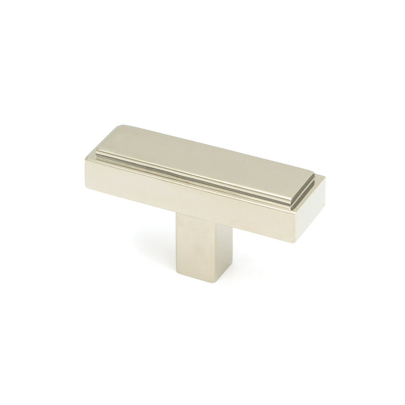 Scully Bar Handle, Polished Nickel