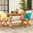 Bieber Foldable Wooden Coffee Table