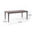 Caysen Anastassios Rectangular Farmhouse Dining Table,dinning table,dining room table-282936938