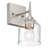 Beacon 1 Light Wall Sconce - Brushed Steel Finish-1366022051