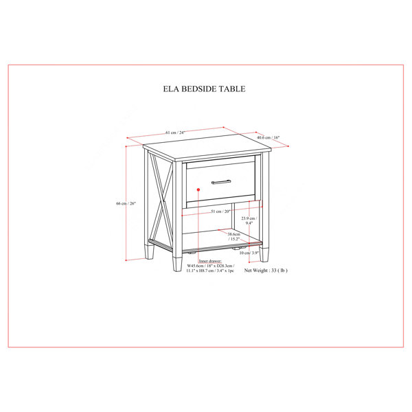 Dimensions du produit