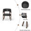 Chaise de salle à manger et de jeu avec similicuir selle-337240973