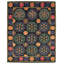 Tapis décoratif en laine noué à la main de conception unique en laine de conception unique 8 pi x 10 pi New Age Lahore
