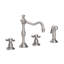 Fairfield Double Handle Kitchen Faucet with Side Spray-267139818