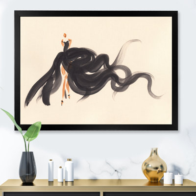 «Fashion Woman», art mural sur toile IV