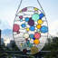 Panneau de vitrail Bubbles