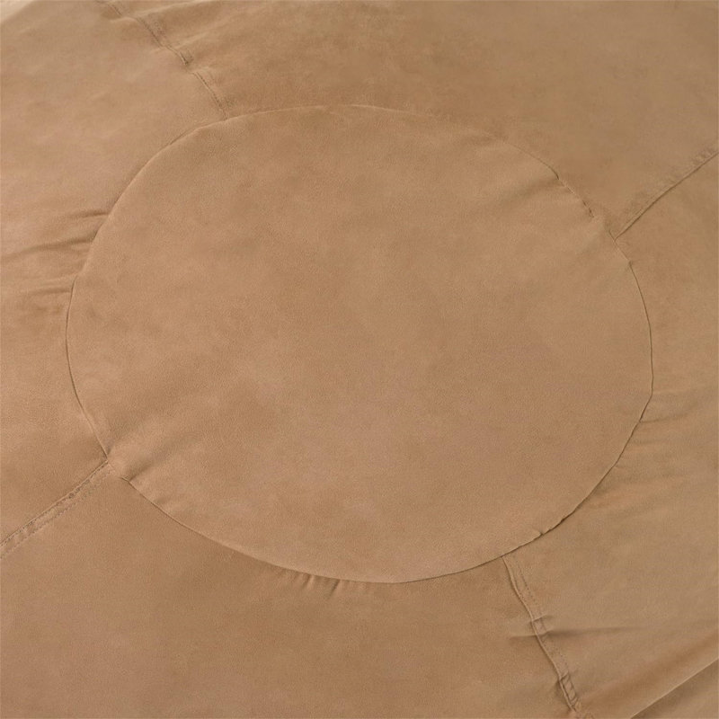 Fauteuil à billes à mousse haute densité 5 pieds pour enfants et adultes, Tissu toscan